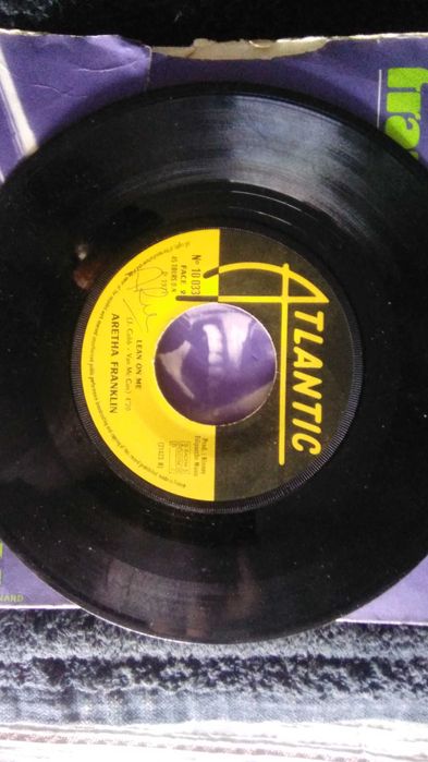 Disco Vinil, da artista e cantora Aretha Franklin.