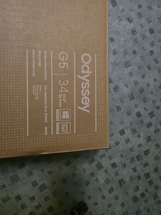 Монітор ігровий Samsung Odyssey G5 (LC34G55TWWIXCI/UA)