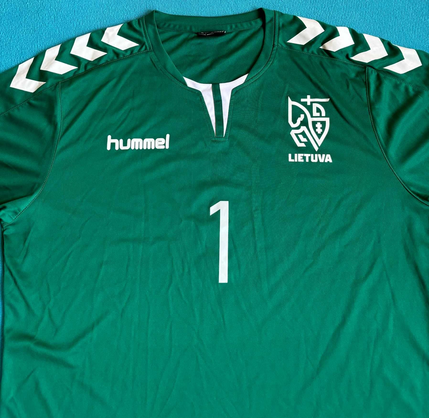 Koszulka Bramkarska Futsal Litwa 2021 Butkus 1 Hummel Roz. XL