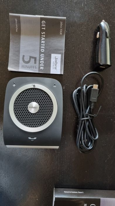 Jabra Tour Auto como novo - perfeito para automoveis sem bluetooth