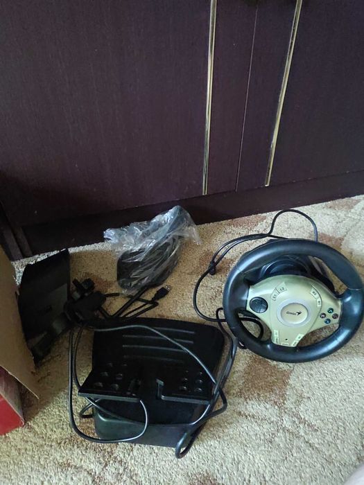 ігрове кермо для пк twin wheel f1 genius