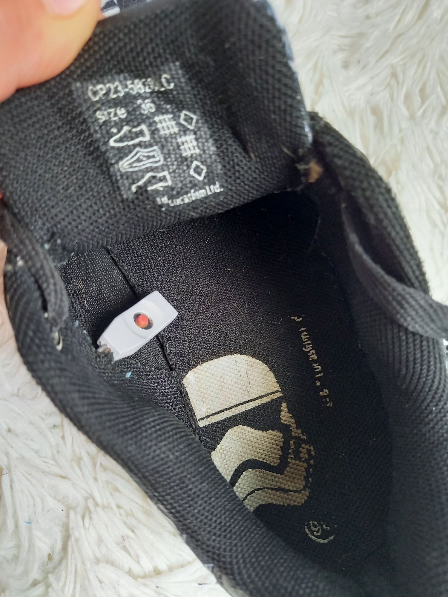 Adidasy chłopięce Star Wars czarne rozmiar 36