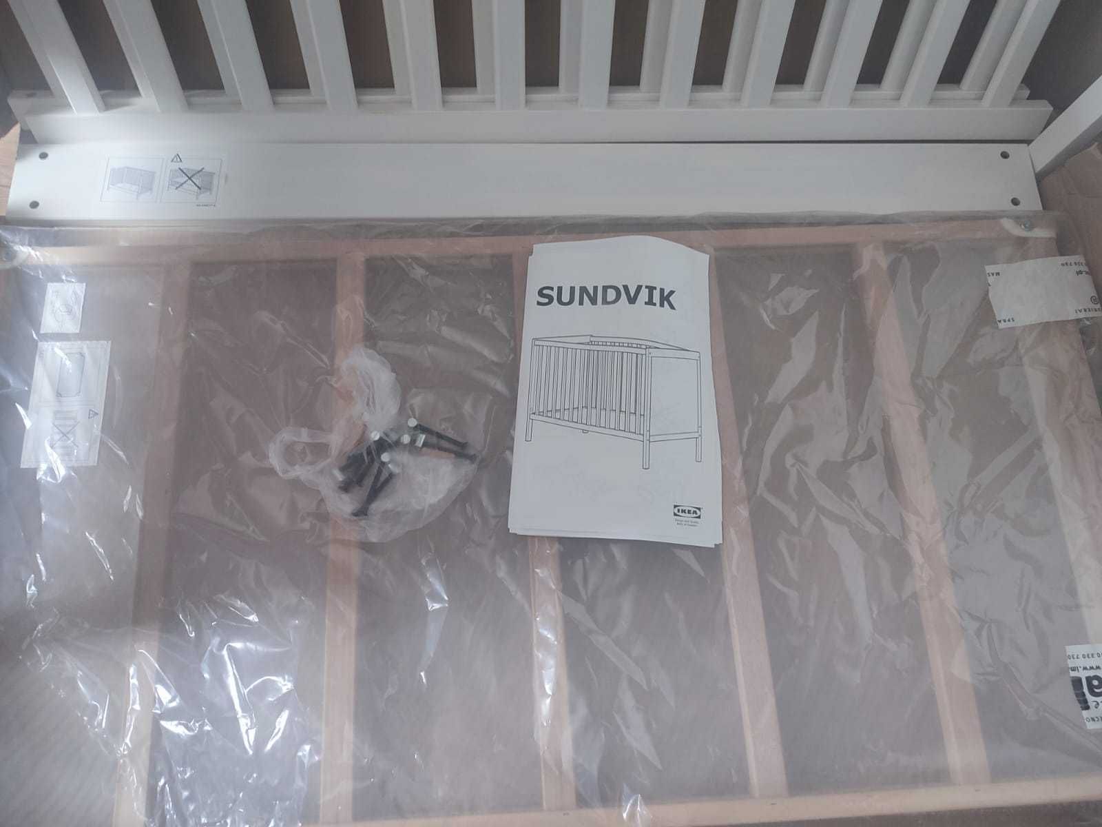 Łóżeczko dziecięce Ikea Sundvik