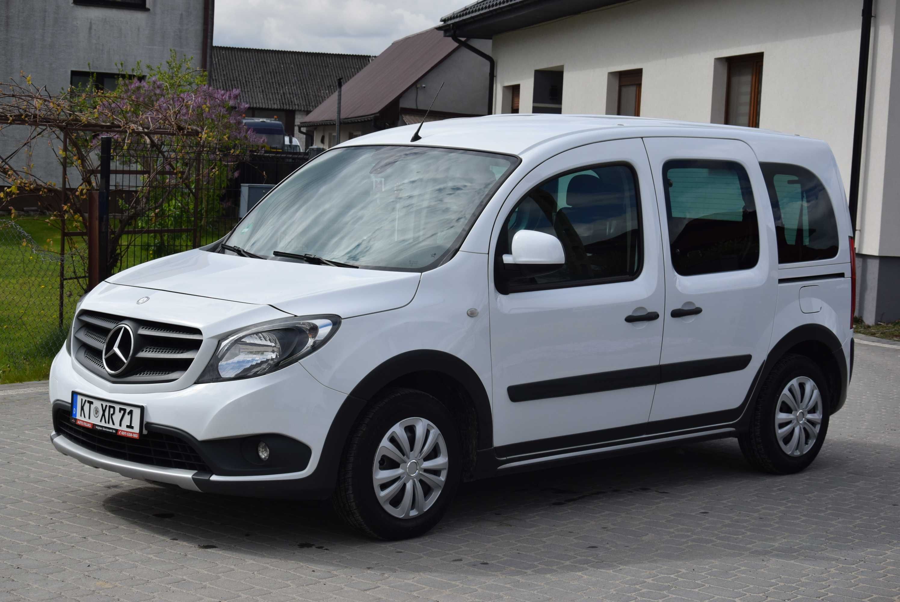 Mercedes-Benz Citan 1.5D 2019R RAMPA dla Niepełnosprawnych PFRON