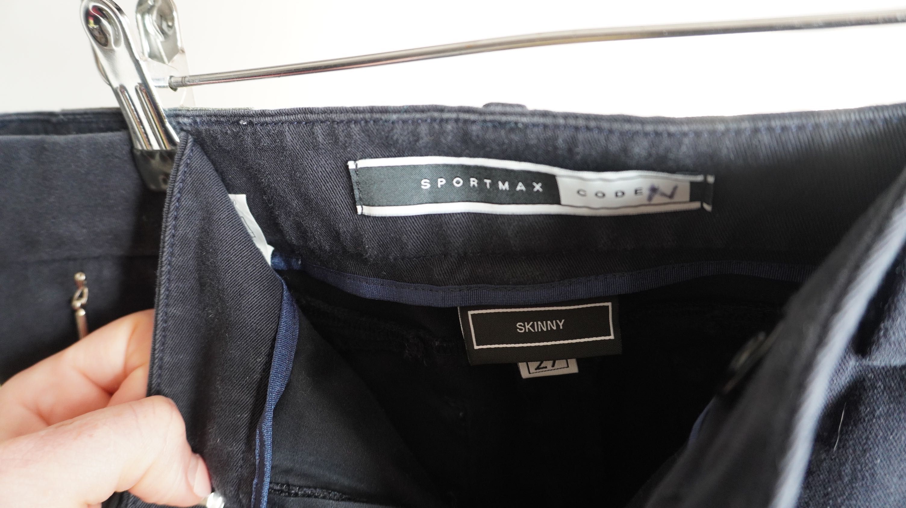 Sportmax Code Max mara spodnie damskie skinny S 27