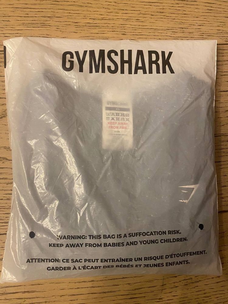 GymShark Codzienny bezszwowy top z długim rękawem XS