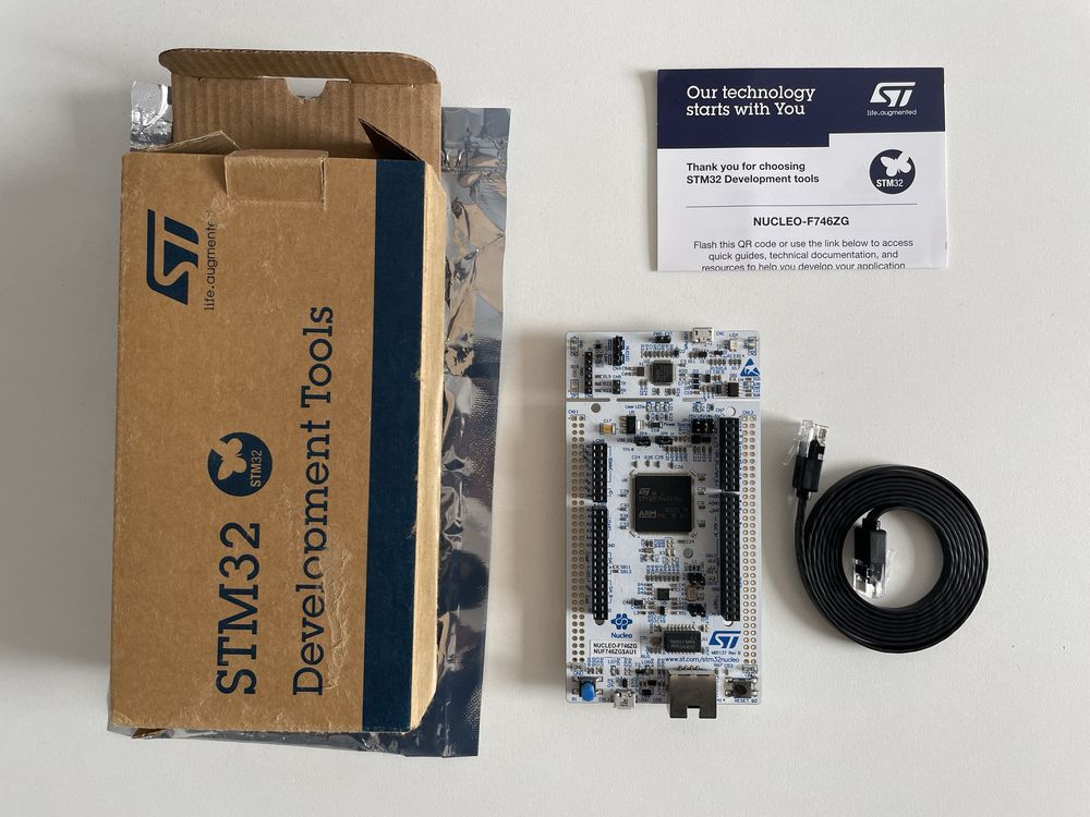 Płytka devboard STM32 NUCLEO-F746ZG ARM Cortex M7 DSP 216MHz 320KB RAM