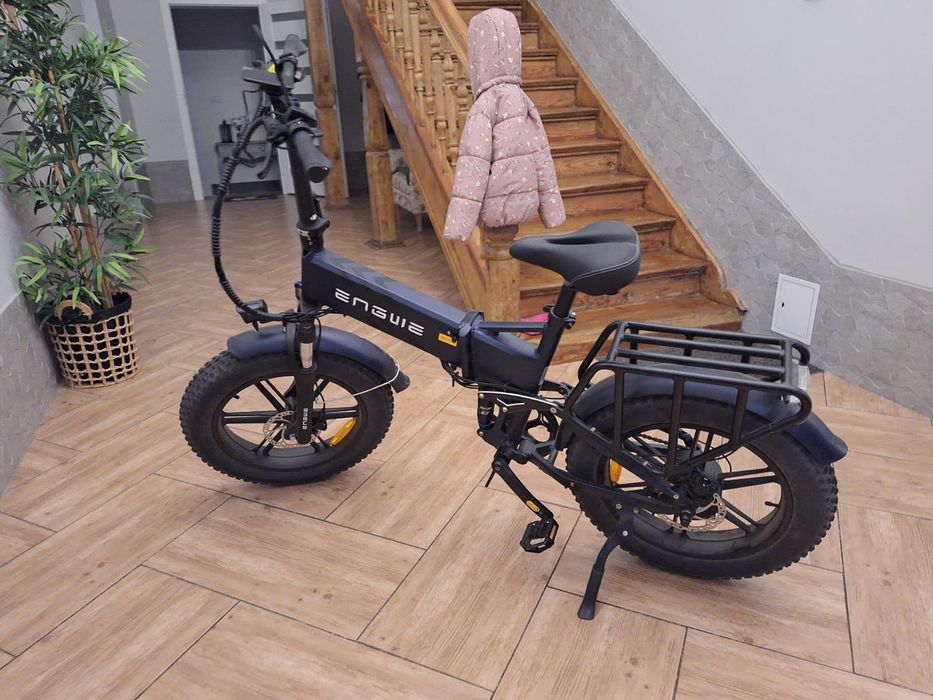 rower elektryczny skladany Engine Pro 2.0. 50km przebieg