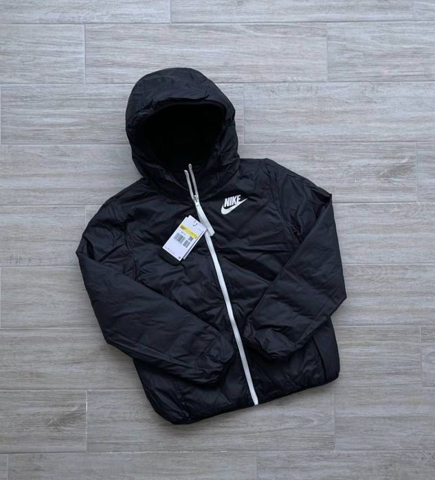 США Осінні жіночі двосторонні пуховики Nike Reversible Оригінал! XS,S