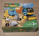 Lego 10931 Duplo, Truck & Tracked Excavator