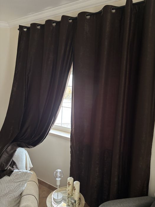 Cortinados 150*230 cada um