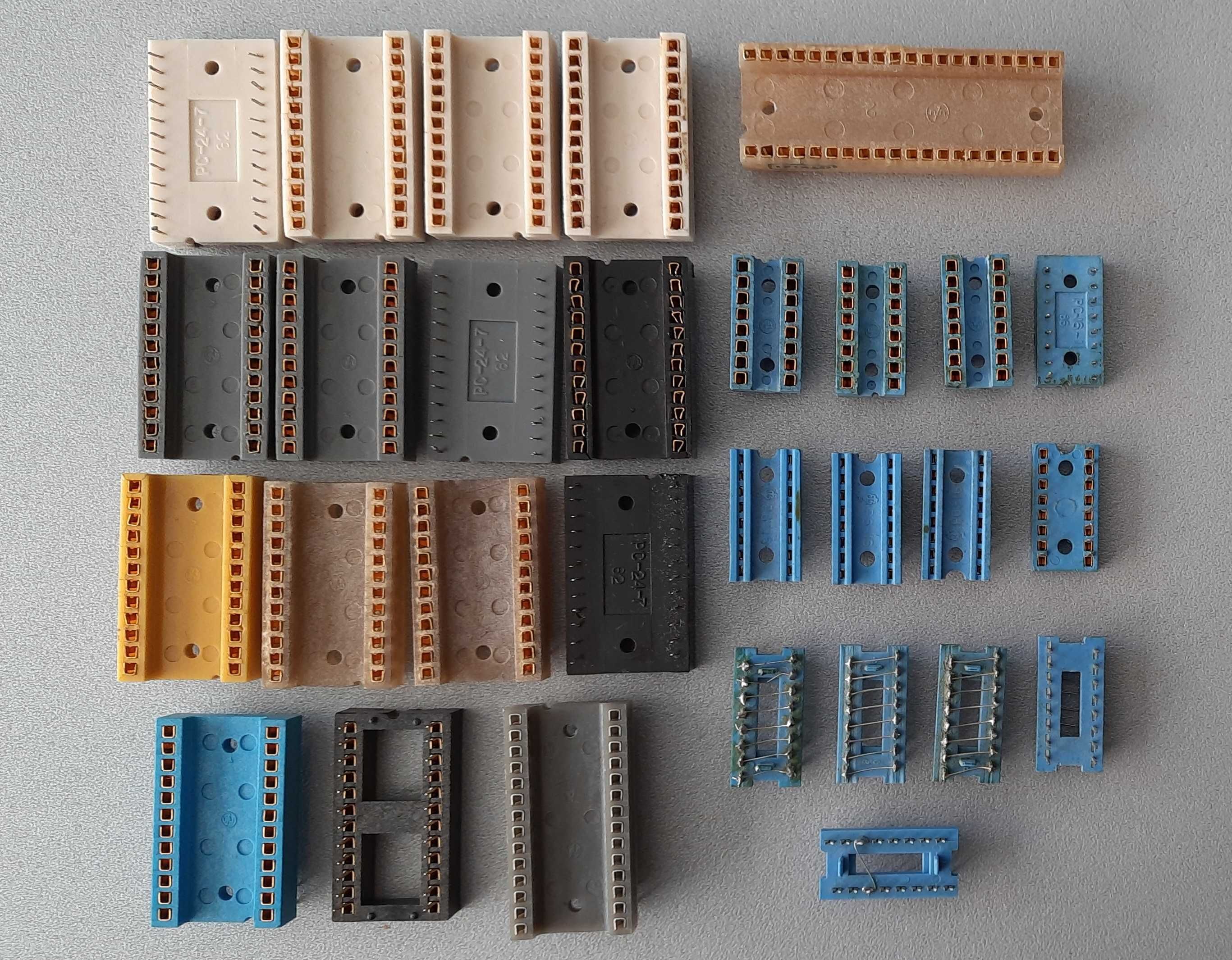 Микросхемы К155,КР1533,,К554,К555,КР580,NMC27C512AQ-250,Z80A,Панельки