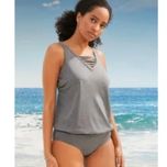 bonprix 2 cz tankini ze strapsami 46-48