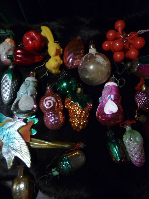 Ёлочные игрушки. Времён ссср. Винтаж