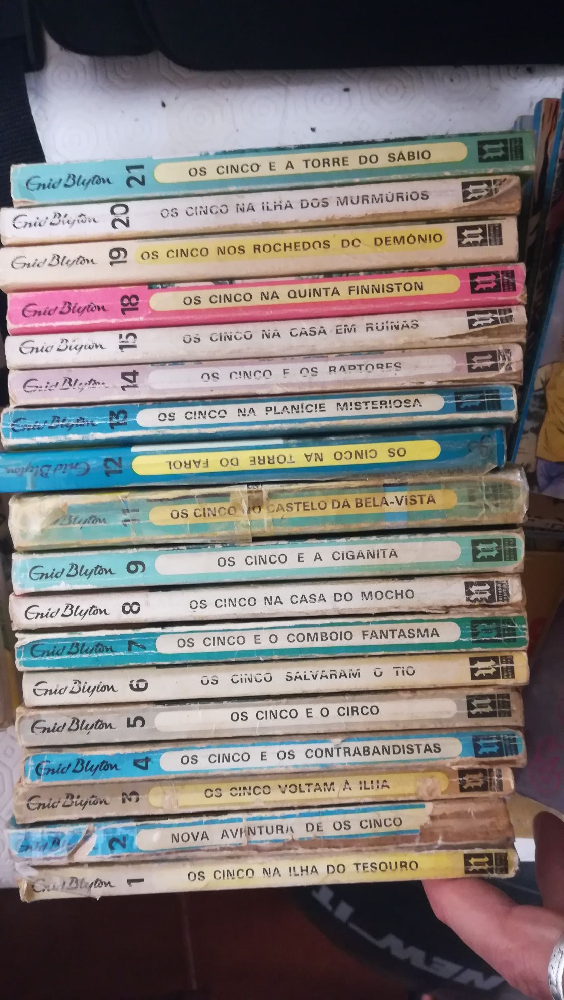 Colecção de livros "os 5"