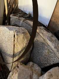 Pedras base lagar de azeite antigo - velharias