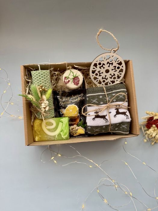 Новорічні подарунки. Подарунковий набір. Різдво. На Миколая.