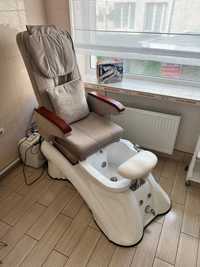 Кресло для педикюра с массажем
