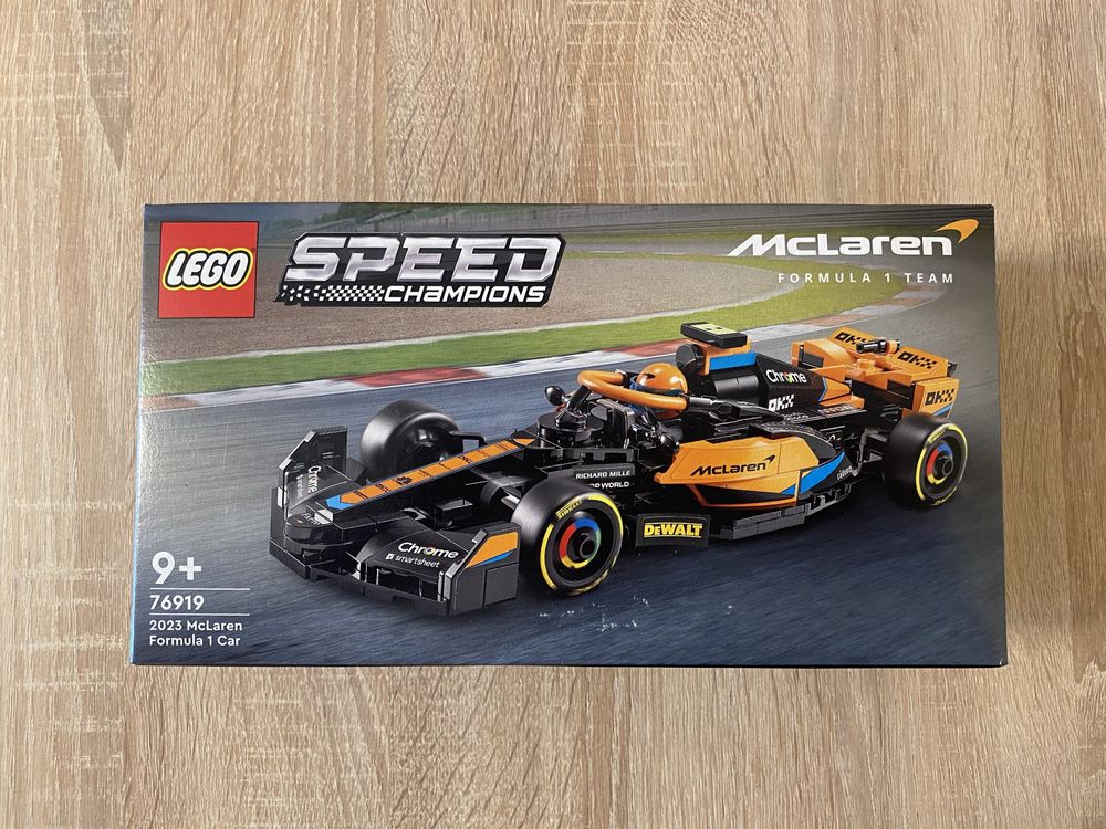 LEGO 76919 Speed Champions Samochód wyścigowy McLaren Formula 1