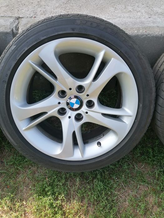 Alufelgi Bmw z4 e89 e46 e90 17 cali 8j i 8,5j 5x120 letnie opony koła