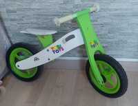 Rowerek biegowy, drewniany firmy TOBI TOYS