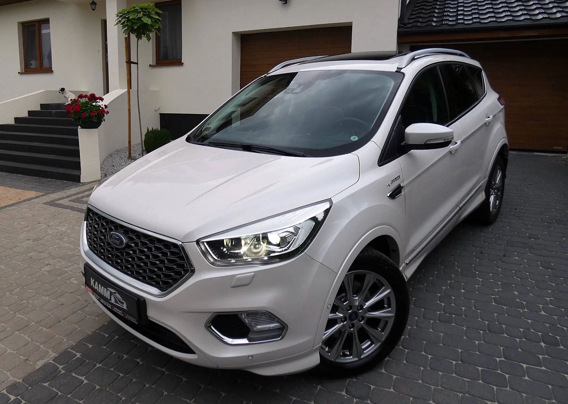 Ford Kuga 100tyś km*VIGNALE!*Panorama*Benzyna*4x4*Autom*KAMERA*Gwarancja*Zamiana