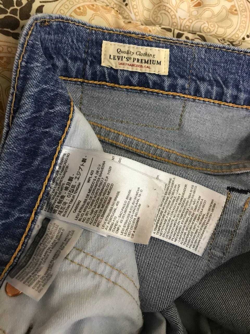 Мужские джинсы штаны Levi's 511 Premium Size 31/32 оригинал