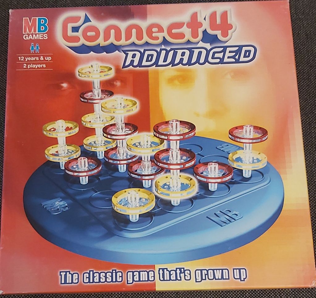 Connect 4 Advanced, gra logiczna, gra planszowa