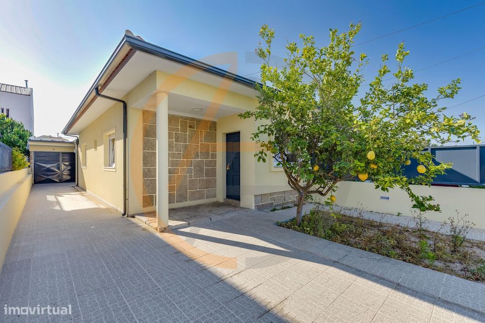 Moradia T3 | Terraço e Garagem | Leça da Palmeira