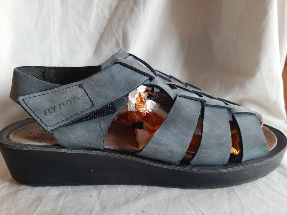 sandały, zgaszony niebieski, FLY FLOT