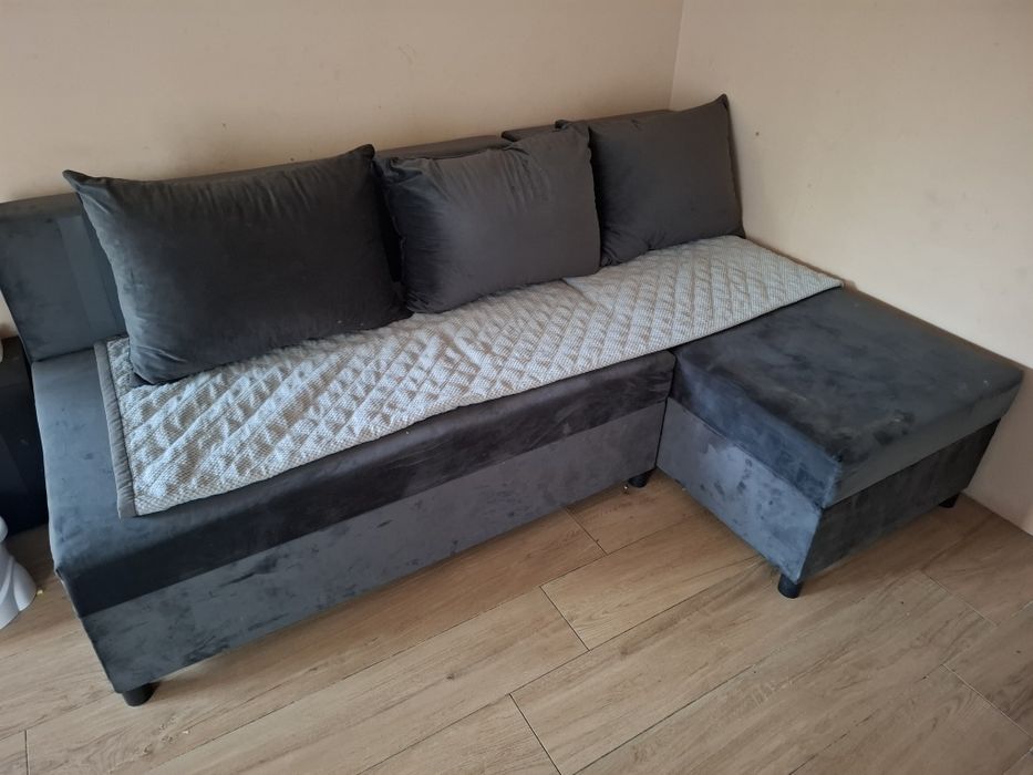 Kanapa narozna / rogowka z funkcja spania