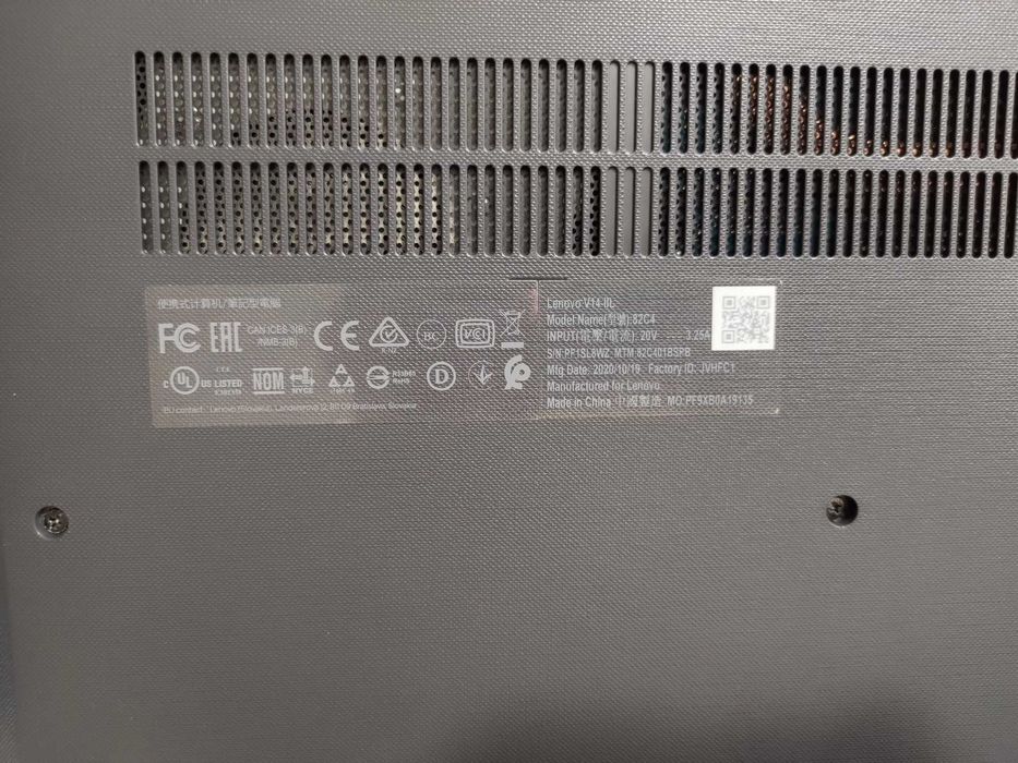 Laptop Lenovo V14-IIL *Intel Core i3 * 12GB RAM * WIN 11 PRO*