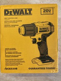 Dewalt DCE530 акумуляторний будівельний фен