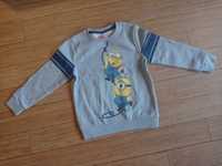 Bluza dresowa na meszku Minionki Minions C&A 122