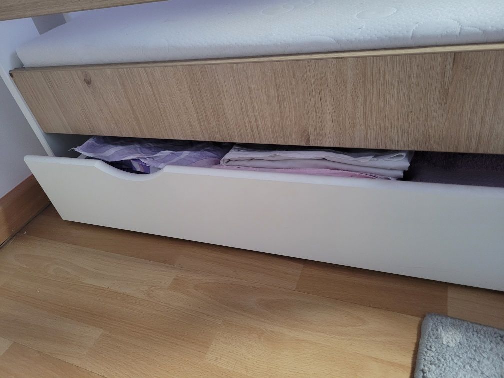 Łóżko dla dziecka Stan bdb Szuflada 160x80