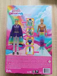 Barbie Dreamtopia 2w1 Książę Syrenia Przemiana