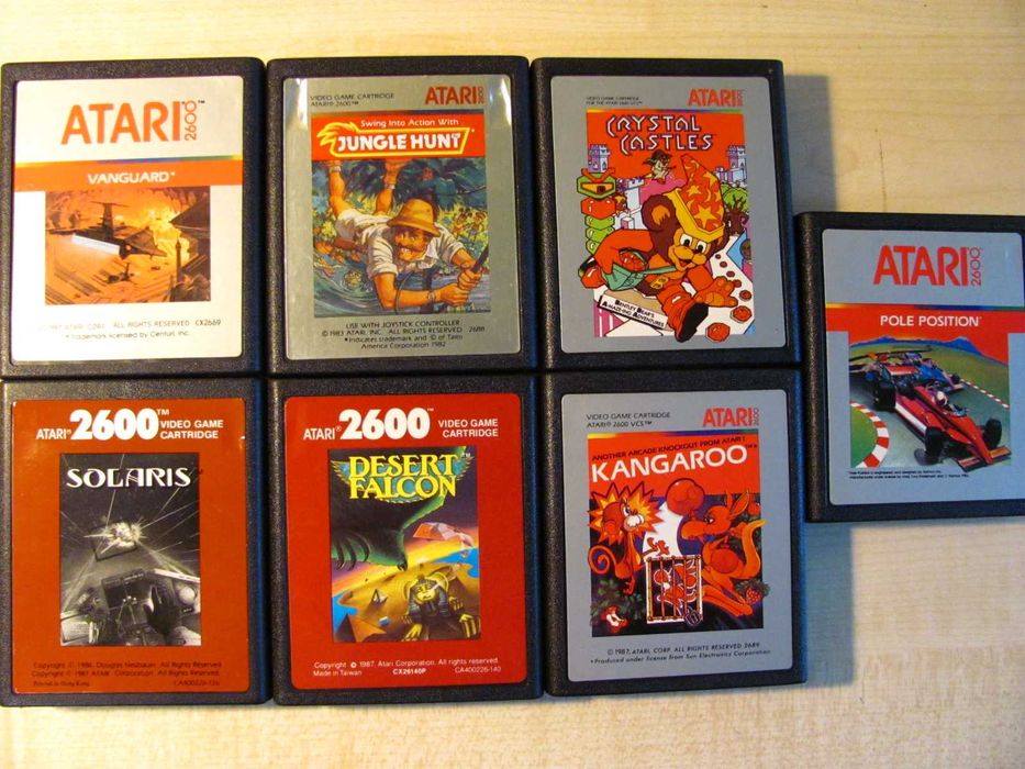 Kartridż kartridże z grami do konsoli ATARI 2600 - oryginał