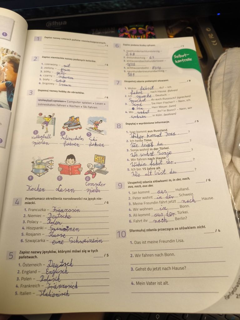 Komplett plus 1. Zeszyt ćwiczeń. Język niemiecki. Reforma 2019.