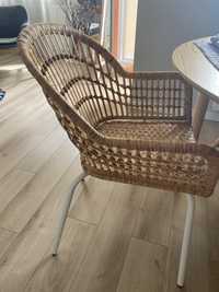 Krzesło rattanowe Ikea