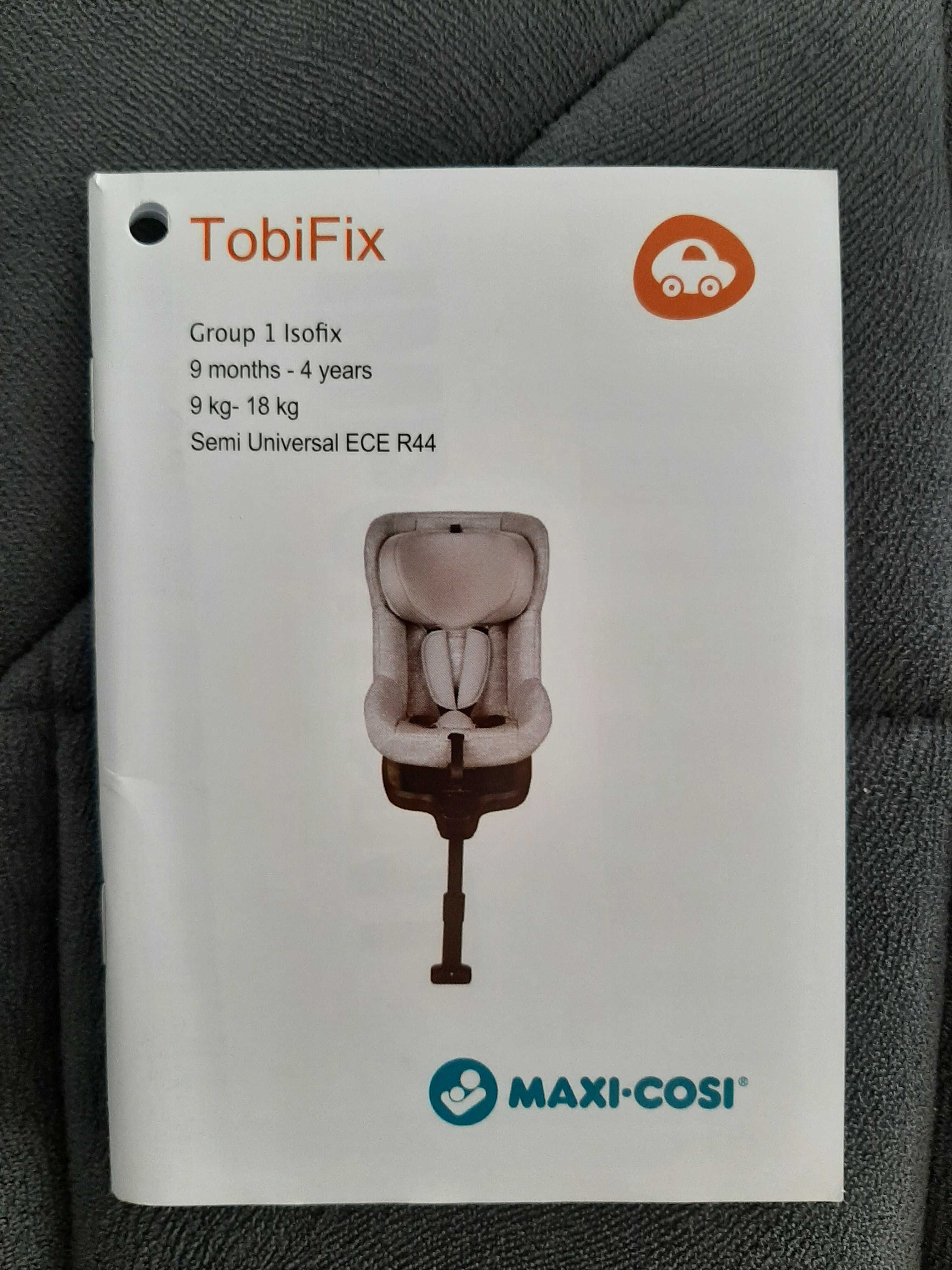 Fotelik Maxi Cosi Tobifix 9-18kg