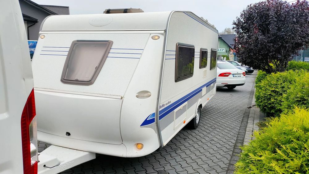 Hobby 495 EXCELLENT  Mover / Przedsionek / Szyberdach / Czysta Ładna Przyczepa
