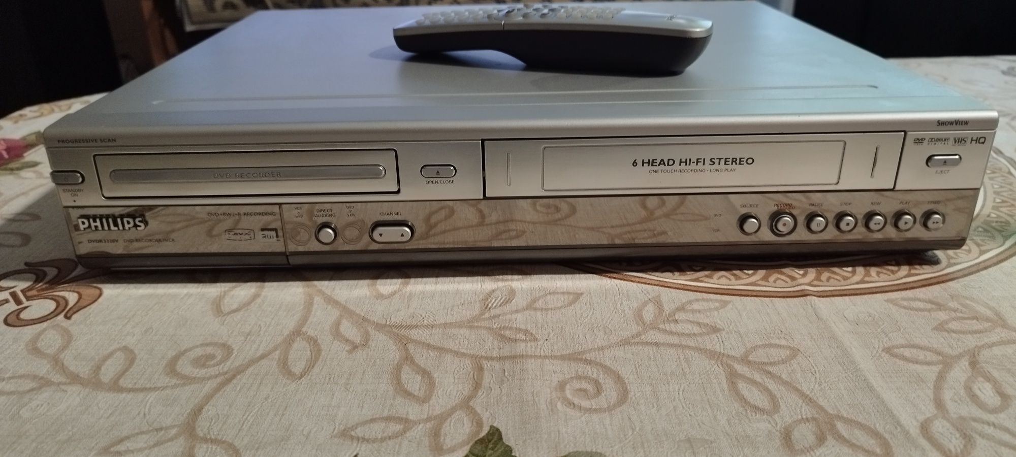 Philips DVDR3320V COMBO