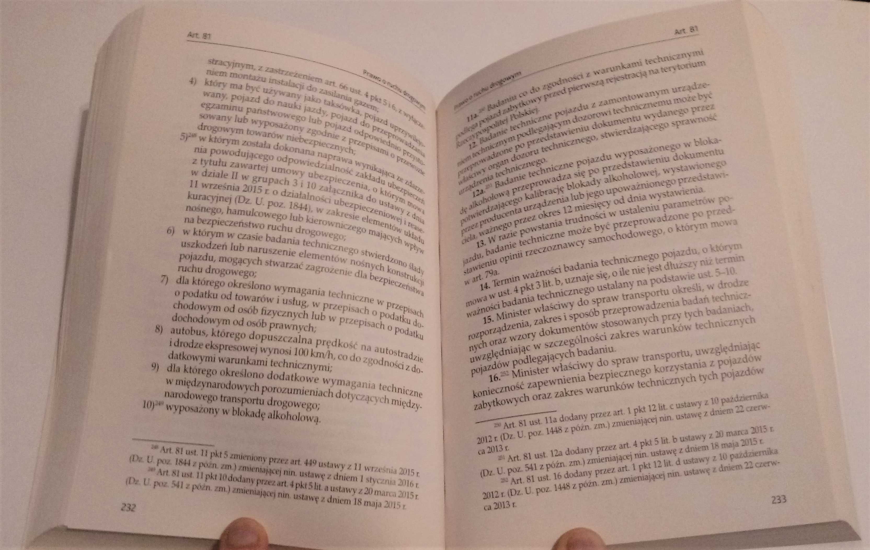 Prawo o ruchu drogowym książka