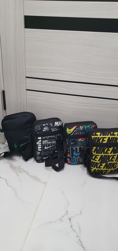 Месенджер Барсєтка бананка сумка через пличе чоловіча nike
