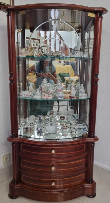 Vendo VITRINE com recheio incluido