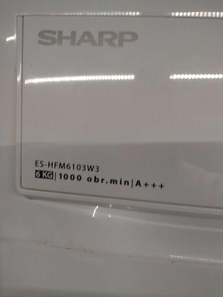 Pralka Sharp es-hfm6103w3 slim