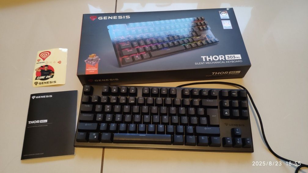 Klawiatura Genesis Thor 303 TKL