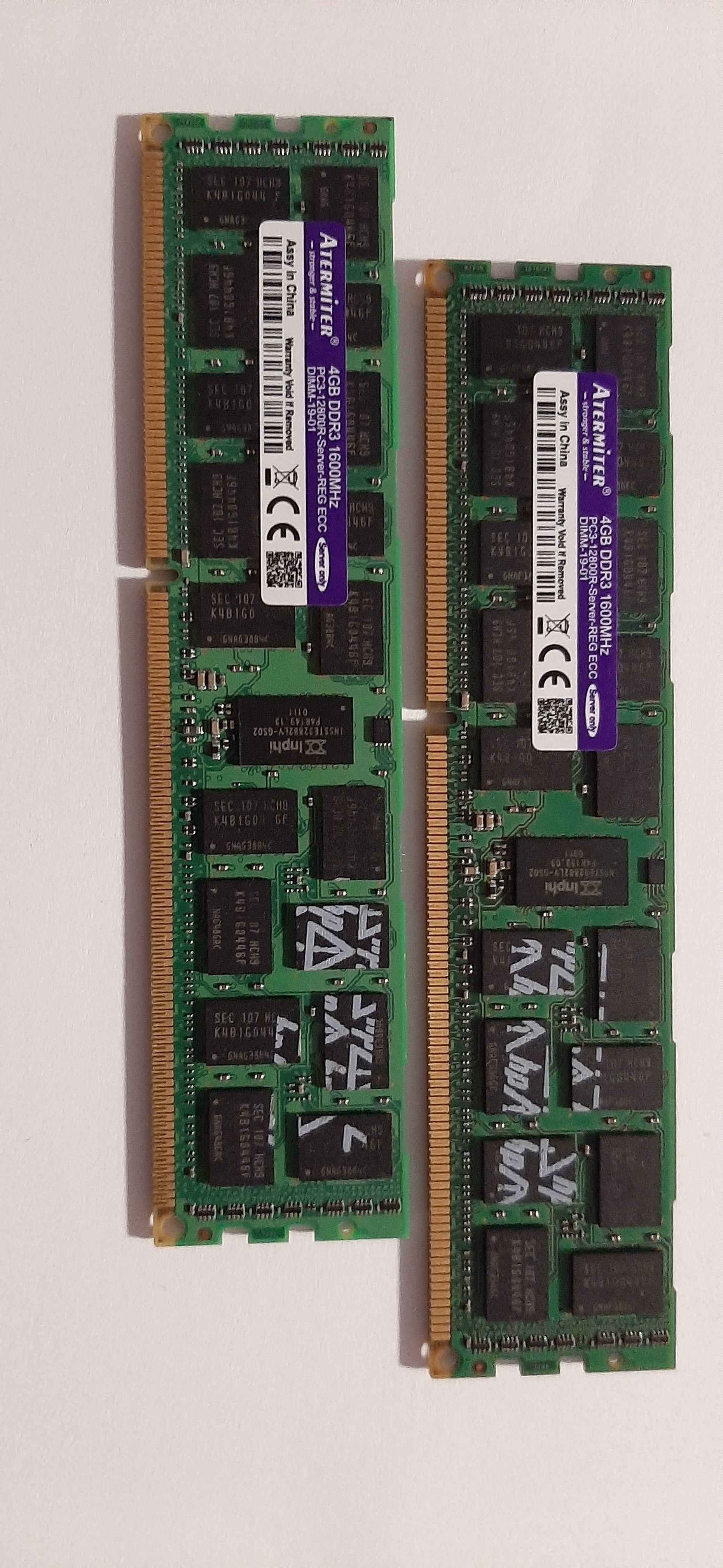 Оперативна память 8gb 2×4.ddr3 серверна