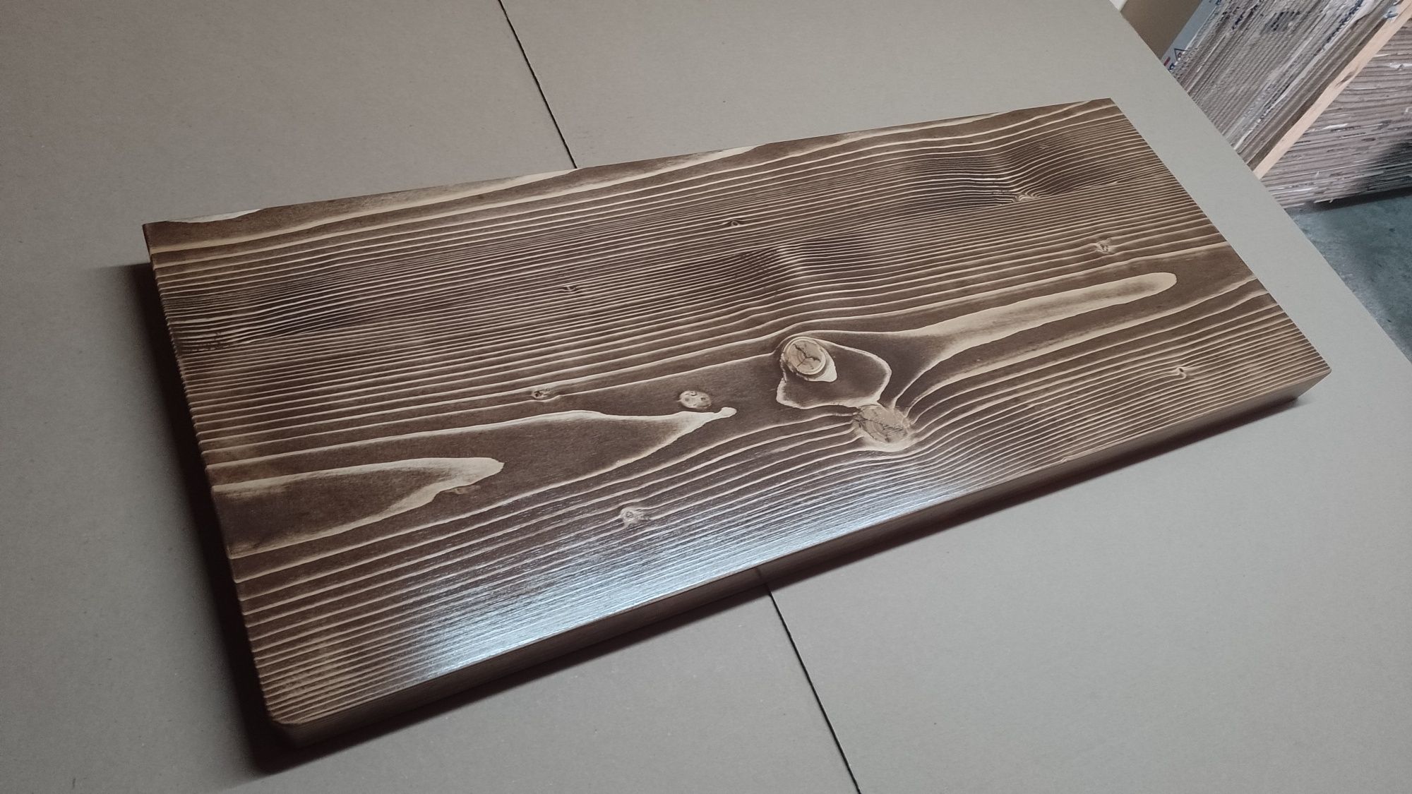 Blat drewniany lakierowany 4,5cm blaty z drewna deska drewno