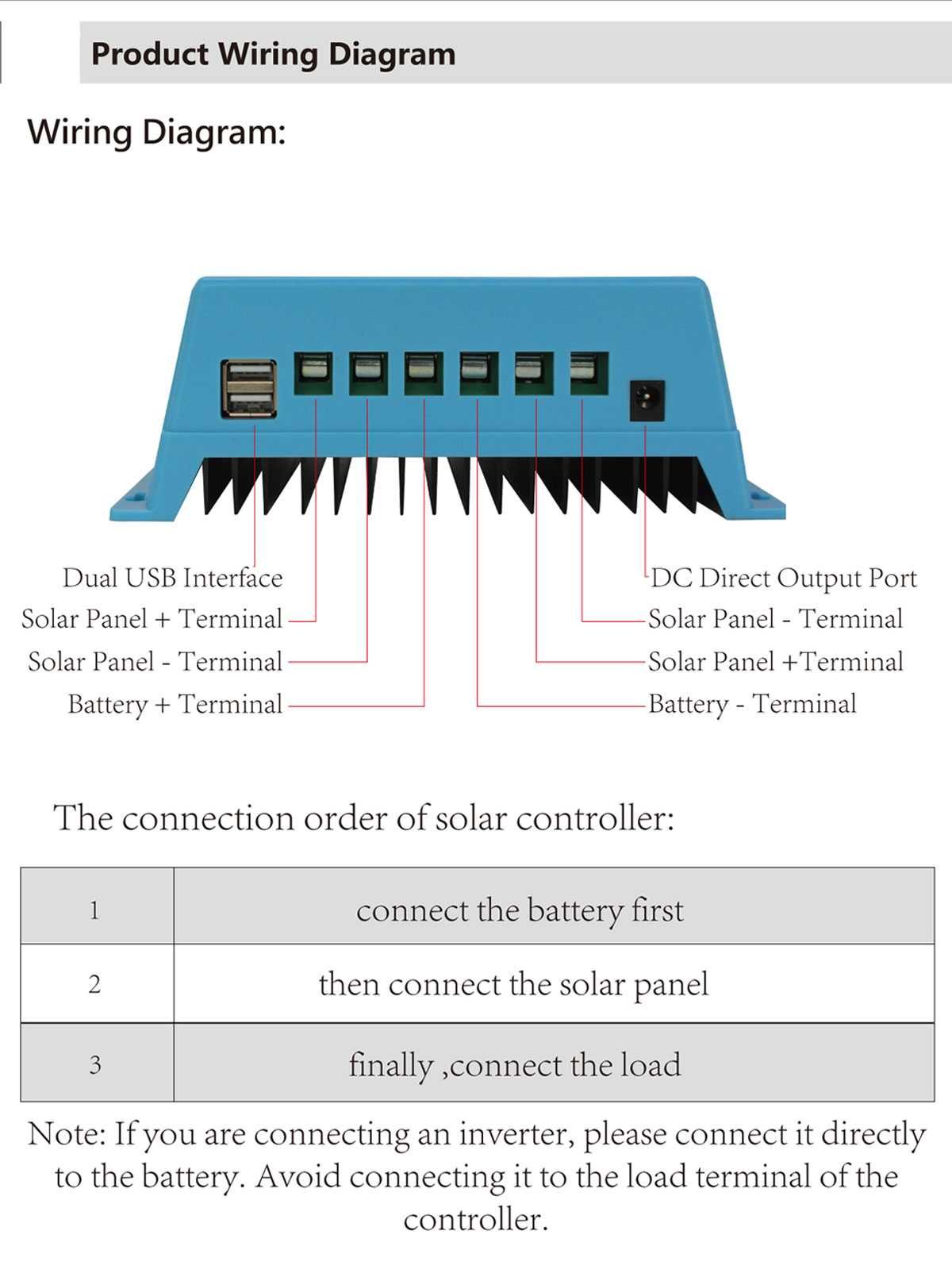 Controlador de carga solar mppt 6Oa 80a
100a 12v 24v 36v 48v